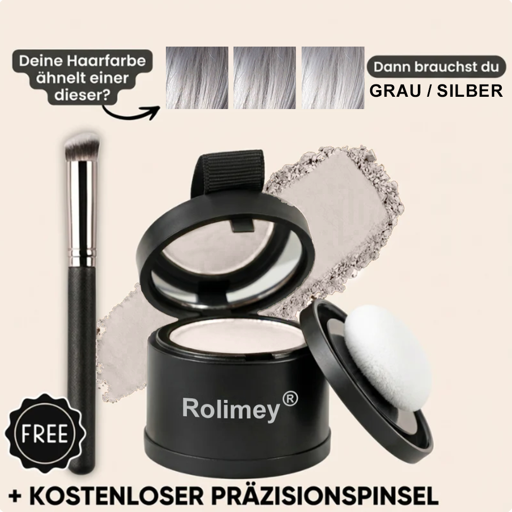 ✅✨Rolimey® – Sofort Ansatz- & Grauhaar-Abdeckung