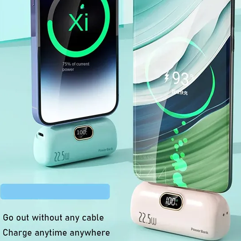 🔋 Neue Produkte – Begrenztes Angebot ✨ 5000 mAh Mini Tragbares Handy-Powerbank