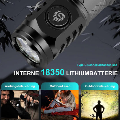 ✨ Three-Eyed Monster Mini Taschenlampe🔦 – Ultrastark, kompakt & wiederaufladbar 🔥