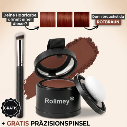 ✅✨Rolimey® – Sofort Ansatz- & Grauhaar-Abdeckung