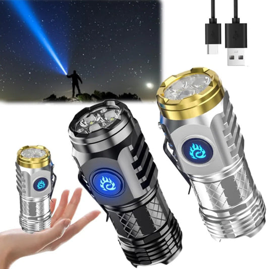 ✨ Three-Eyed Monster Mini Taschenlampe🔦 – Ultrastark, kompakt & wiederaufladbar 🔥