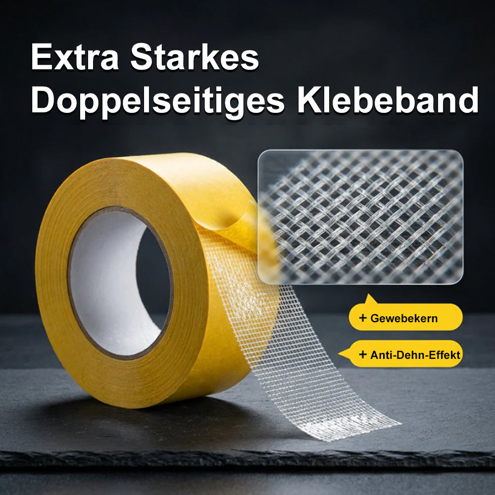 up🔥 NUR HEUTE: 1 KAUFEN, 1 GRATIS ERHALTEN!! 🏠 Extra starkes doppelseitiges Gewebeband