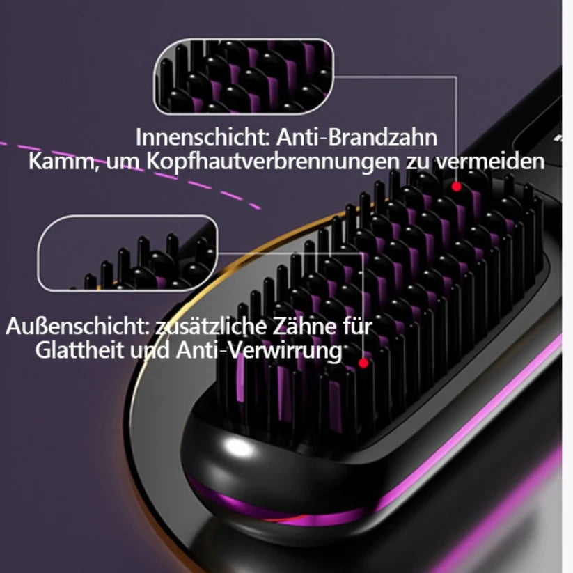 🪮⚡🔥 Die erste intelligente Stylingbürste für kurzes Haar – präzise, sicher & mühelos