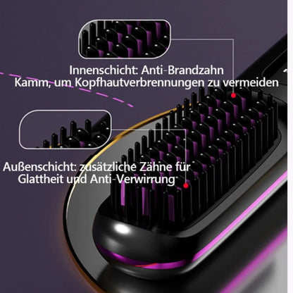 🪮⚡🔥 Die erste intelligente Stylingbürste für kurzes Haar – präzise, sicher & mühelos