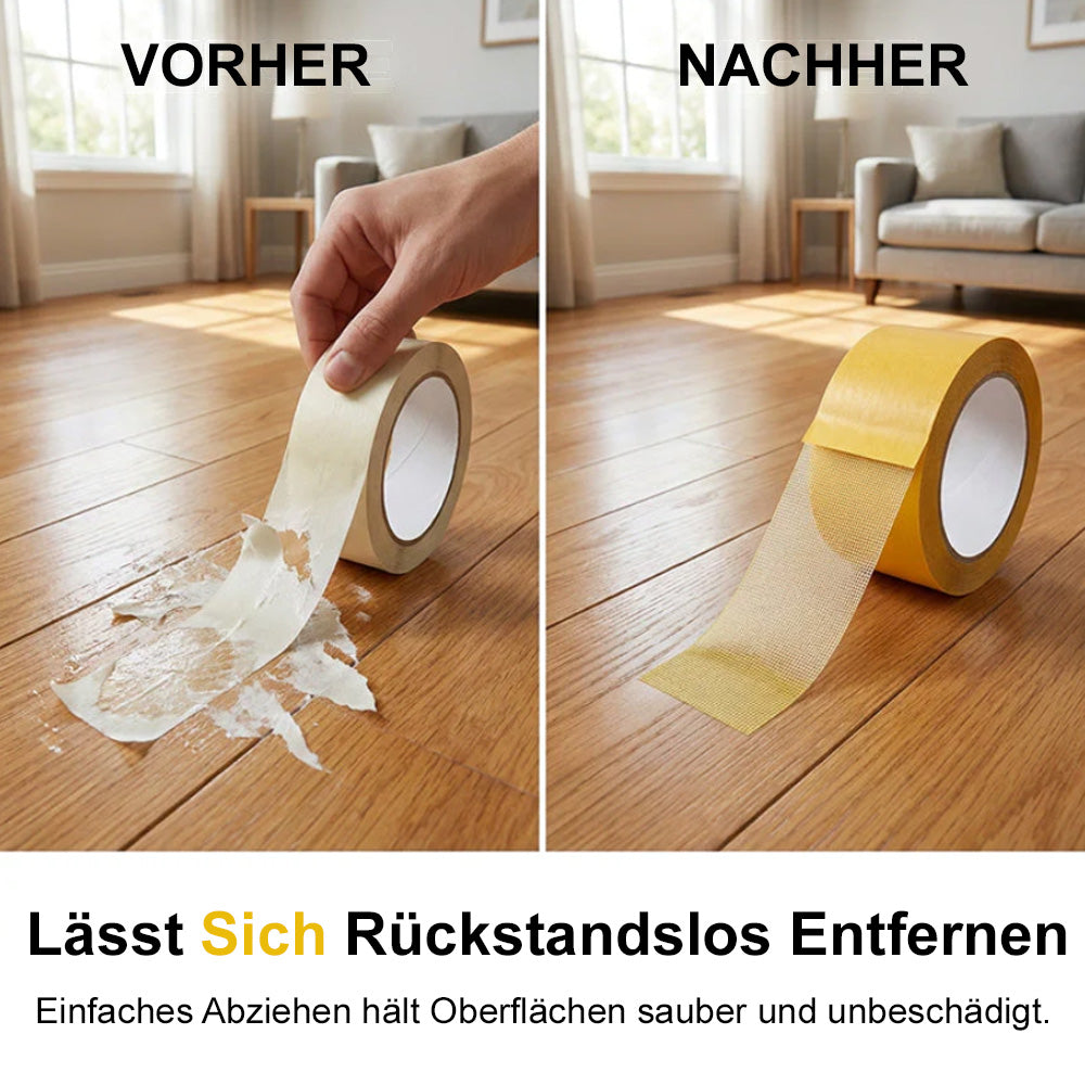 up🔥 NUR HEUTE: 1 KAUFEN, 1 GRATIS ERHALTEN!! 🏠 Extra starkes doppelseitiges Gewebeband