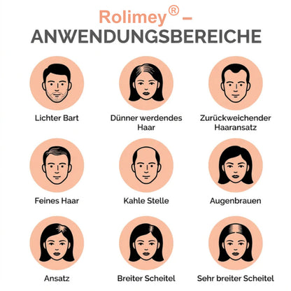 ✅✨Rolimey® – Sofort Ansatz- & Grauhaar-Abdeckung