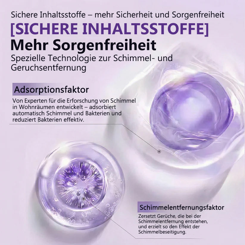 GFOUK® Schimmel-Entfernungs-Magiebox ✨ Stoppt Schimmel & Gerüche sofort! 🏠 24/7 Luftreinigung & Feuchtigkeitsschutz