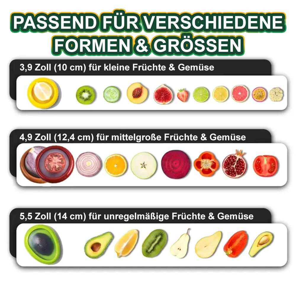 🥦Silikon-Aufbewahrungsbox für Obst & Gemüse – Hält Ihre Lebensmittel länger frisch