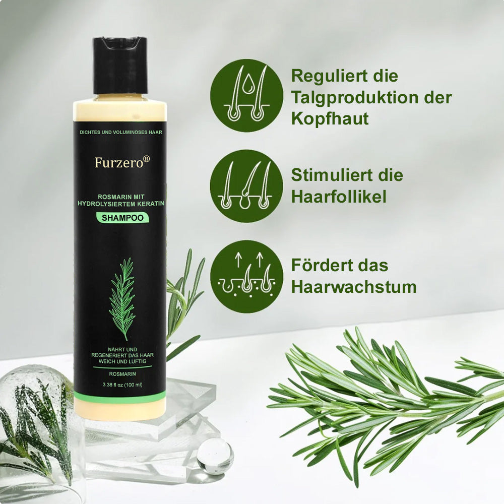 🔥LETZTER TAG 50% RABATT - ✨Furzero® Rosmarin-Shampoo mit hydrolysiertem Keratin