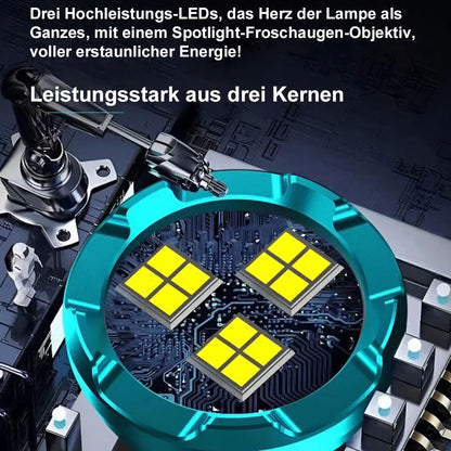 ✨ Three-Eyed Monster Mini Taschenlampe🔦 – Ultrastark, kompakt & wiederaufladbar 🔥