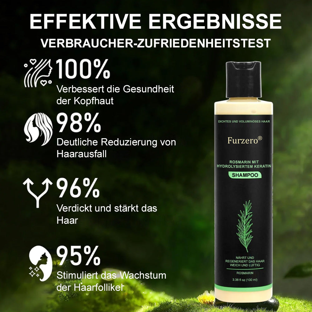 🔥LETZTER TAG 50% RABATT - ✨Furzero® Rosmarin-Shampoo mit hydrolysiertem Keratin