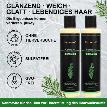 🔥LETZTER TAG 50% RABATT - ✨Furzero® Rosmarin-Shampoo mit hydrolysiertem Keratin