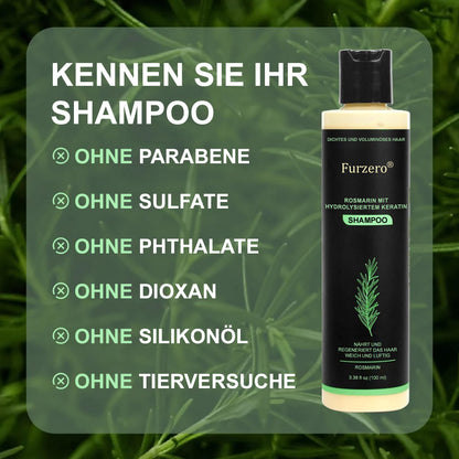 🔥LETZTER TAG 50% RABATT - ✨Furzero® Rosmarin-Shampoo mit hydrolysiertem Keratin
