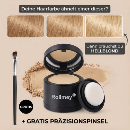 ✅✨Rolimey® – Sofort Ansatz- & Grauhaar-Abdeckung