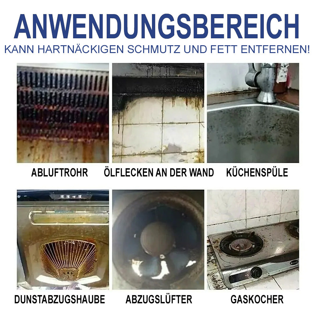 🆙🛠️Hochwirksames Fettlöser-Schaumspray