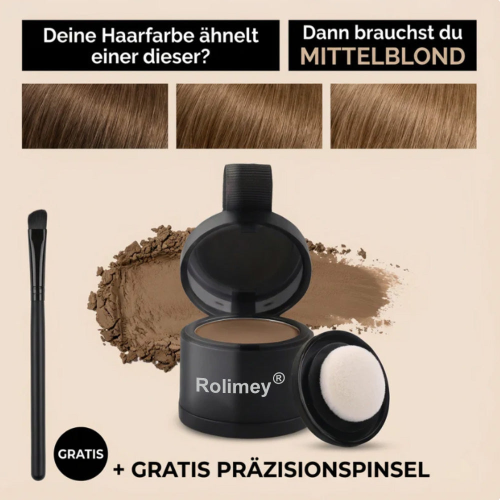 ✅✨Rolimey® – Sofort Ansatz- & Grauhaar-Abdeckung