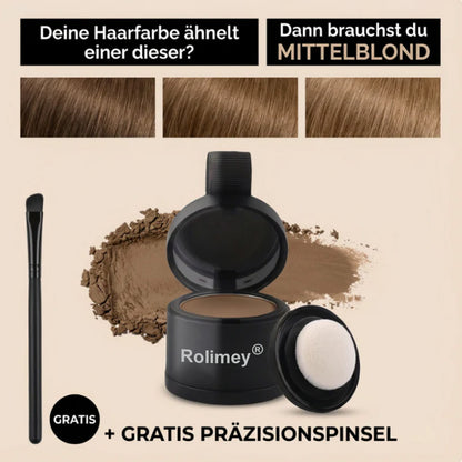 ✅✨Rolimey® – Sofort Ansatz- & Grauhaar-Abdeckung
