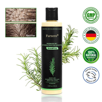 ⏰LETZTER TAG 50% RABATT - 🪴Furzero® Rosmarin-Shampoo mit hydrolysiertem Keratin